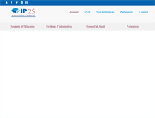 Tablet Screenshot of ip2s.ma